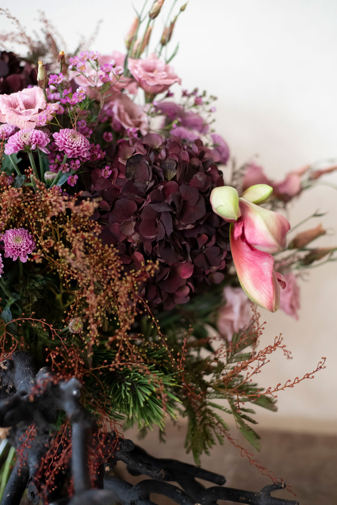 Pretty in Pink - Wedding Bouquets, Dried Wedding Flowers