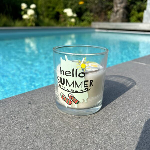 Bougie à la citronnelle