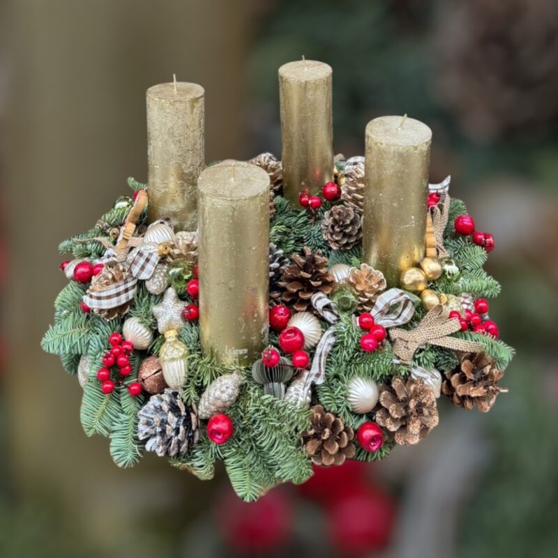 Country Christmas Wreath