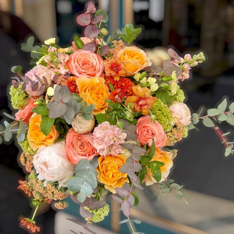 Peach Melba Bouquet